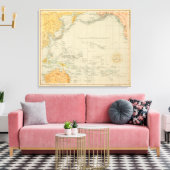 Stille Oceaan nr. 1 Canvas Afdruk (Insitu (Woonkamer))