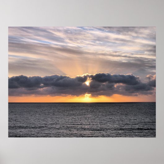 Stille Oceaan Poster (Voorkant)