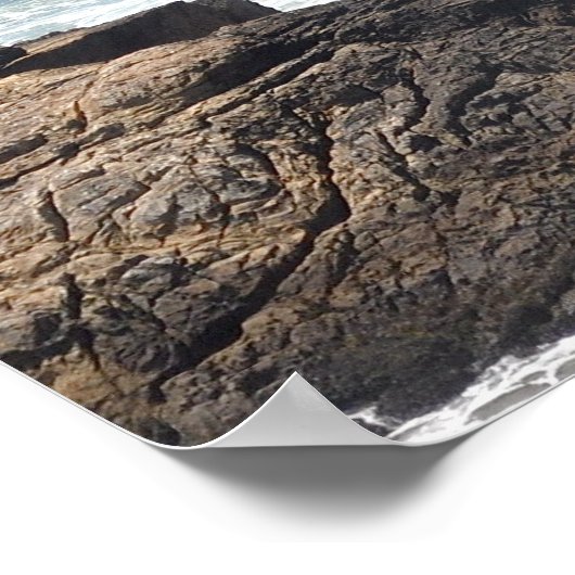 Stille Oceaan, San Francisco, CA Poster (Hoek)