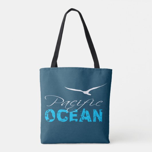 Stille Oceaan Tote Bag (Achterkant)