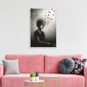 Stille Ontsnapping Canvas Afdruk (Insitu (Woonkamer))