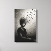 Stille Ontsnapping Canvas Afdruk (Voorkant)