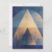 Stille Opkomst | Minimaal Design Kaart (Achterkant)