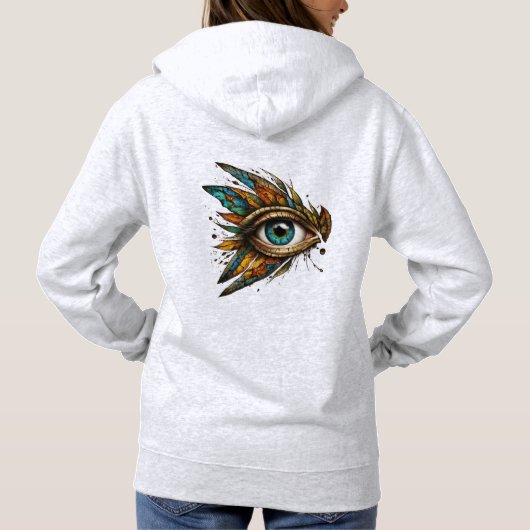 stille oproep hoodie (Achterkant)