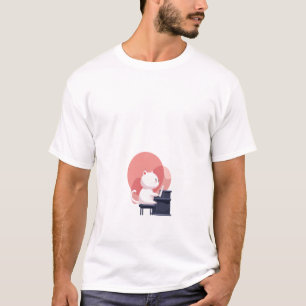 Stille Pianokat T-shirt
