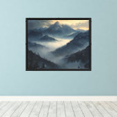 Stille pieken canvas afdruk (Insitu (Houten vloer))