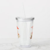 Stille poëzie acryl drinkbeker (Links)