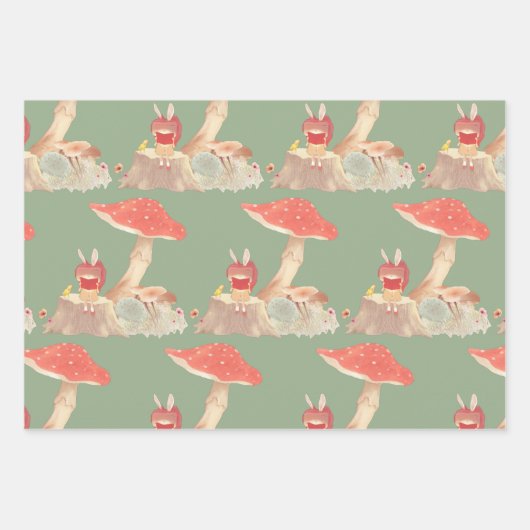 Stille poëzie inpakpapier vel (Voorkant)