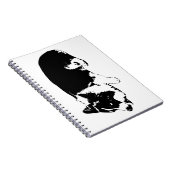 stille pootnotities, corgi notitieboek (Rechterzijde)