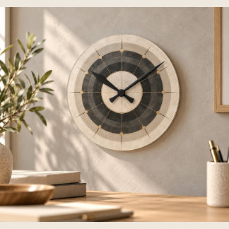 Stille Radius Wandklok