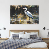 Stille Reflectie Canvas Afdruk (Insitu (Slaapkamer))