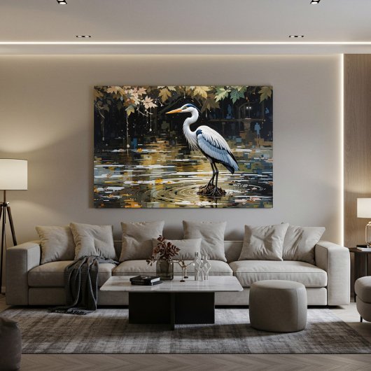 Stille Reflectie Canvas Afdruk