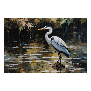 Stille Reflectie Perfect Poster