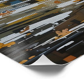 Stille Reflectie Perfect Poster (Hoek)