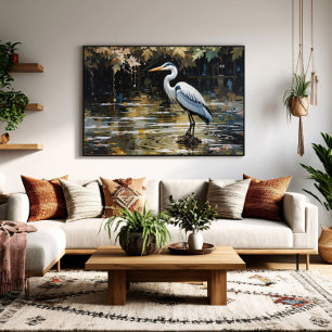 Stille Reflectie Poster