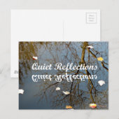stille reflecties briefkaart (Voorkant / Achterkant)