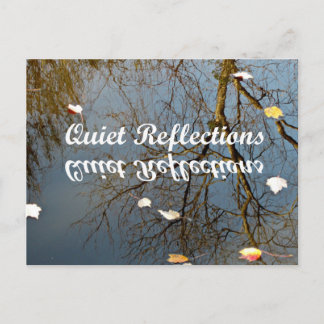 stille reflecties briefkaart