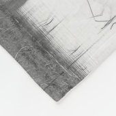 Stille reflecties ~ Paardendeken Fleece Deken (Hoek)