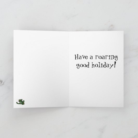 Stille Ridder Feestdagen Kaart (Binnen)