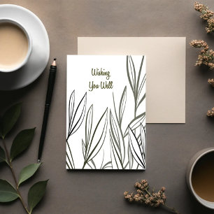 Stille Riet — Minimaal Kaartje voor Snel Beter Wor Kaart