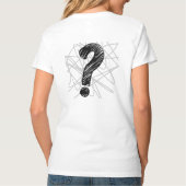 Stille Rouw: De Onuitgesproken Vraag. T-shirt (Achterkant)