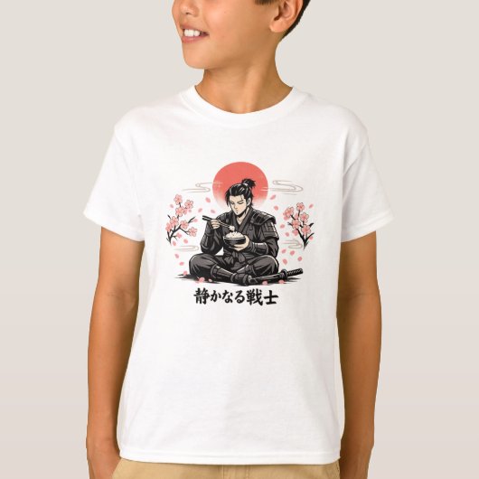 Stille Samurai Maaltijd T-shirt (Voorkant)