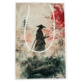 Stille Samurai Rode Bos (1) Medium Cadeauzakje (Voorkant)