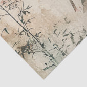 Stille Samurai Rode Bos (1) Tissuepapier (Detail)