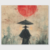 Stille Samurai Rode Bos (2) Cadeaupapier (Vlak)
