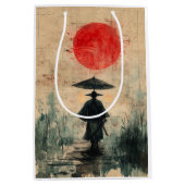 Stille Samurai Rode Bos (2) Medium Cadeauzakje (Voorkant)