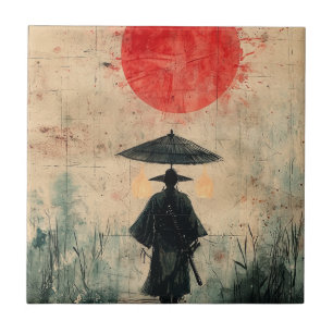 Stille Samurai Rode Bos (2) Tegeltje