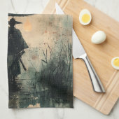 Stille Samurai Rode Bos (2) Theedoek (Quarter Fold)