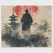 Stille Samurai Rode Bos (3) Cadeaupapier (Vlak)