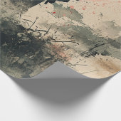 Stille Samurai Rode Bos (3) Cadeaupapier (Hoek)