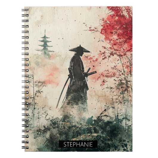 Stille Samurai Rode Woud (1) Notitieboek (Voorkant)