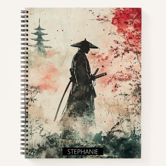 Stille Samurai Rode Woud (1) Notitieboek (Voorkant)