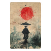 Stille Samurai Rode Woud (2) Mini Klembord (Achterkant)