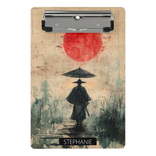 Stille Samurai Rode Woud (2) Mini Klembord (Voorkant)