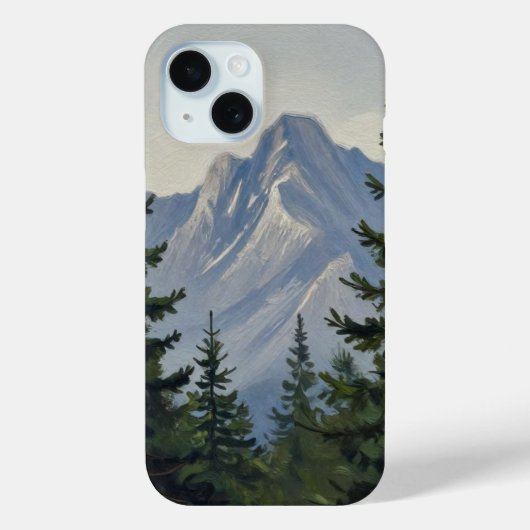 Stille Schildwachten van de Alpenrand Case-Mate iPhone Case (Achterkant)