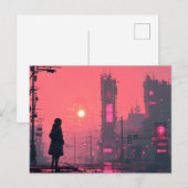 Stille steden van morgen briefkaart (Voorkant / Achterkant)