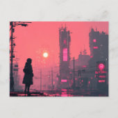 Stille steden van morgen briefkaart (Voorkant)