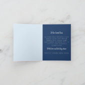 Stille Sterren Kerstnacht bij het Bergmeer Feestdagen Kaart (Binnen)