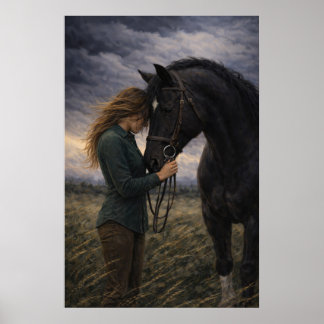 Stille Storm | Paardenkunst | Poster