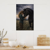 Stille Storm | Paardenkunst | Poster (Keuken)