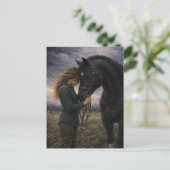 Stille Storm | Paardenkunst | Postkaart (Staand voorkant)