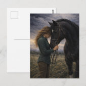 Stille Storm | Paardenkunst | Postkaart (Voorkant / Achterkant)