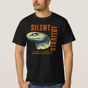 Stille Strategie Slang Elegant Tactisch Leidersch T-shirt