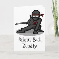 Stille Strijder van Ninja van de cartoon de "maar