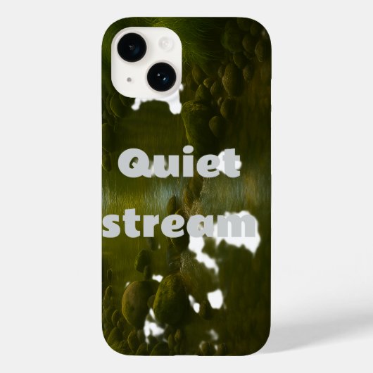 Stille stroom Case-Mate iPhone case (Achterkant)
