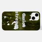 Stille stroom Case-Mate iPhone case (Achterkant (horizontaal))